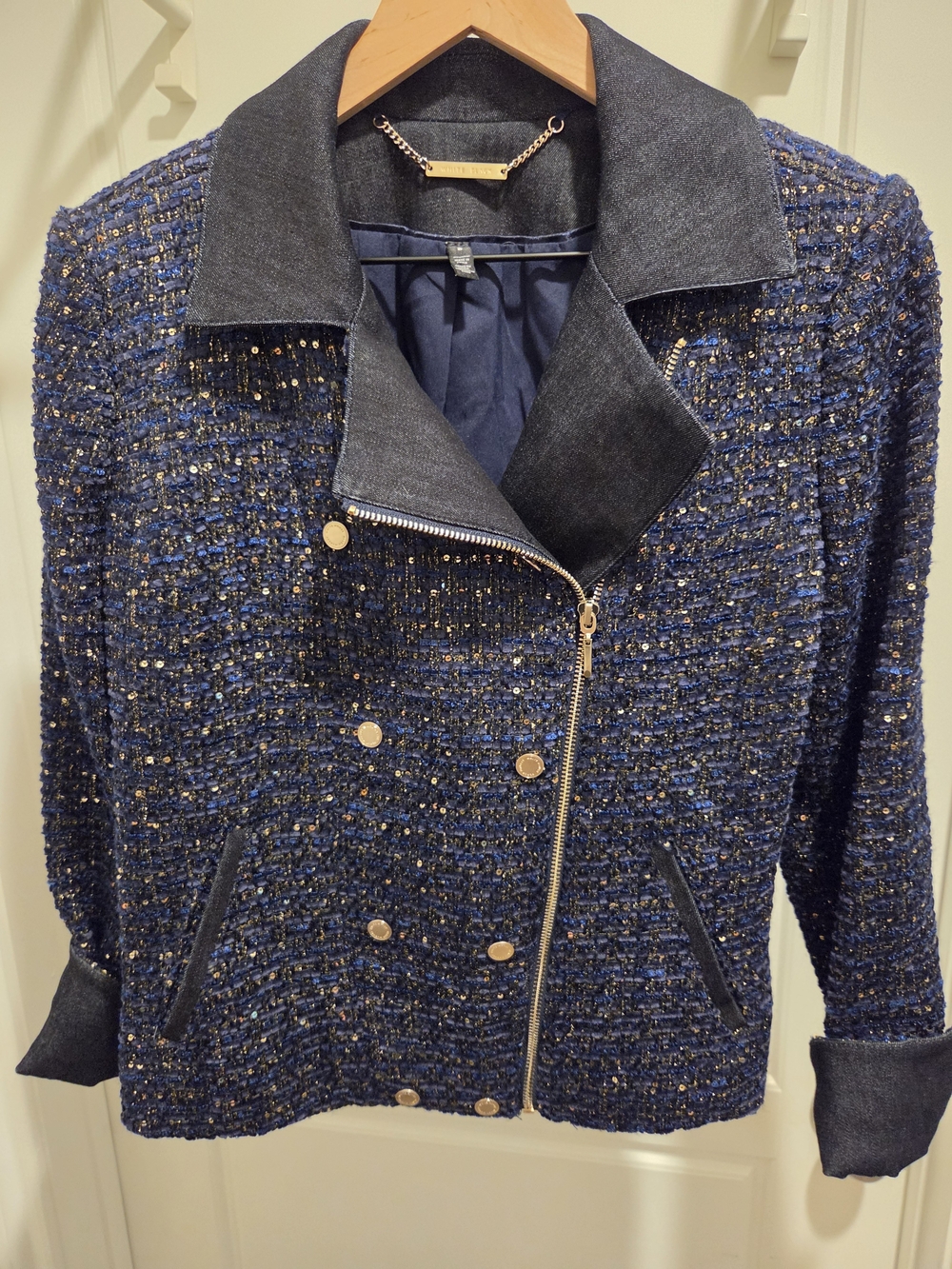 White House Black Market Polished Statement Blazer